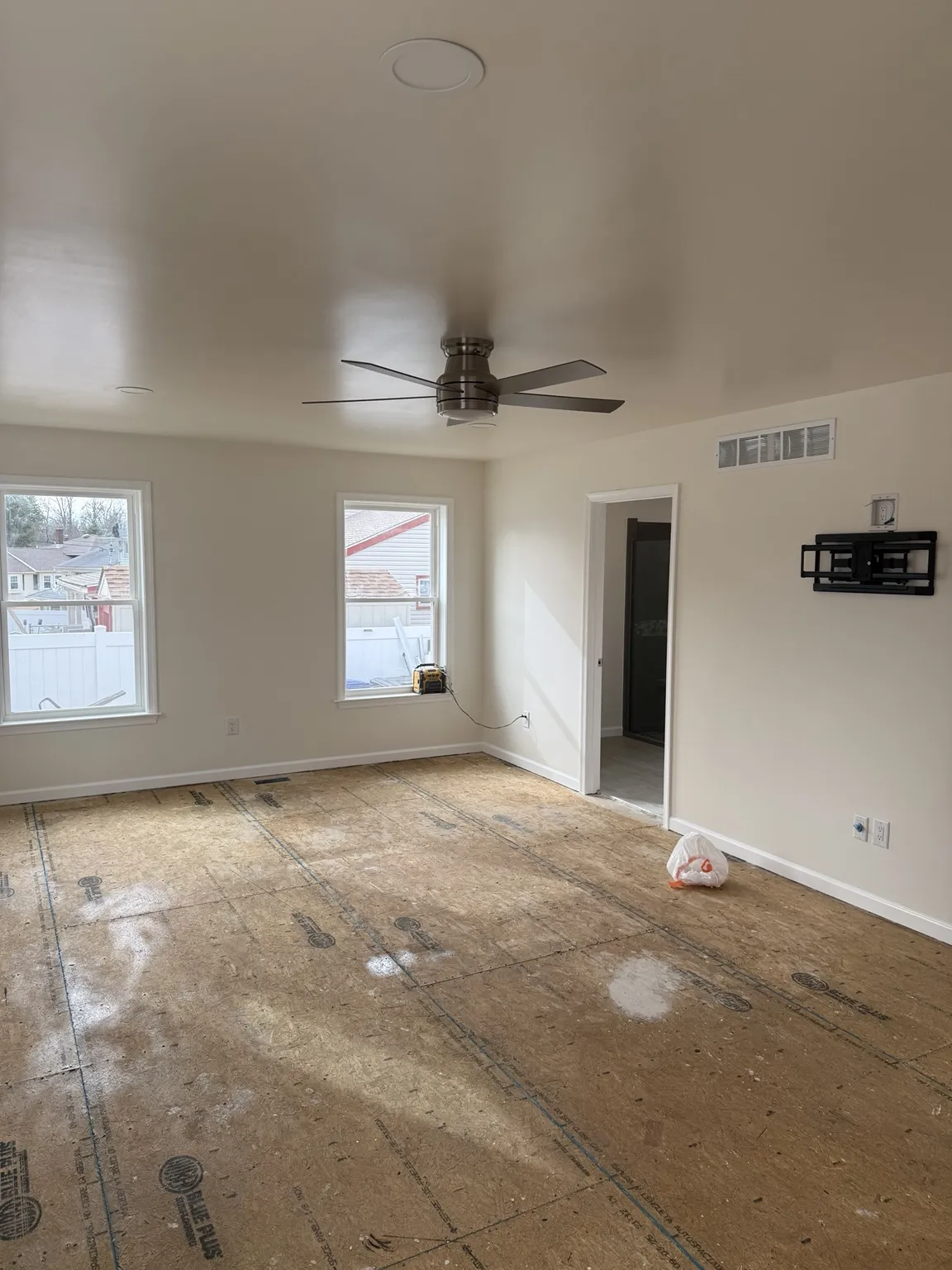 Finished living space — second view