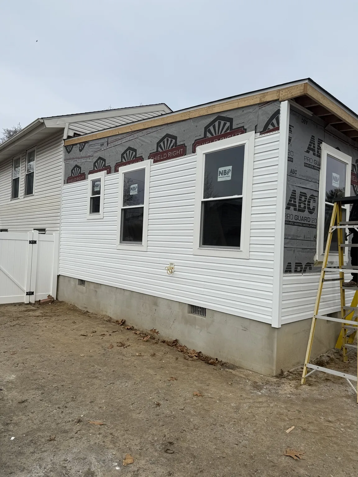 Windows and siding installation